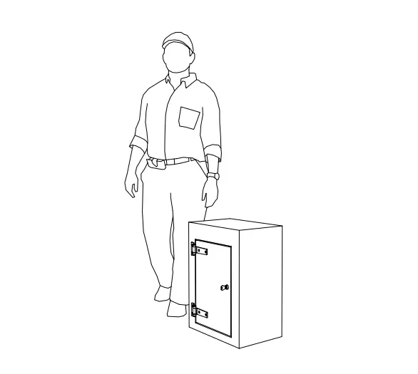 GRP cabinets used for outdoor metering and controls